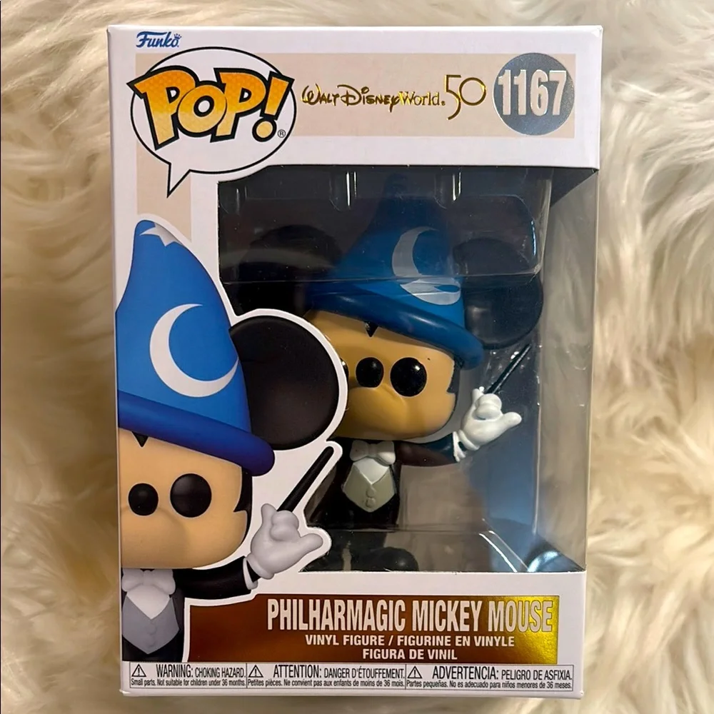 Walt Disney World 50th Funko Philharmagic Mickey Mouse Collectible 1167